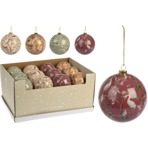 Набор елочных шаров Christmas Decoration 10 см 24 шт BIRD (APF478520) в Виннице