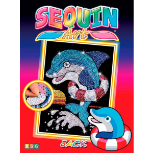 Набор для творчества Sequin Art Red Jack Dolphin 25х34 см (SA1304)