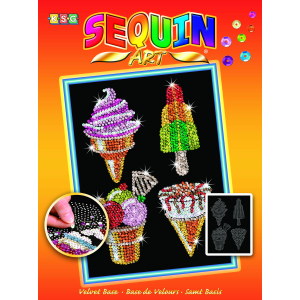 Набор для творчества Sequin Art Orange Ice Creams 25х34 см (SA1504) в Виннице