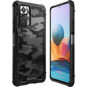 хороша модель Панель Ringke Fusion X для Xiaomi Redmi Note 10 Pro/Redmi Note 10 Pro Max Camo Black