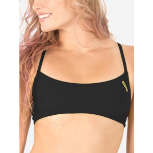 Верхня частина купальника Arena Bandeau Play 001110-503 XL Black-Yellow star (3468336005958) краща модель в Вінниці