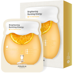 Набор тканевых масок для лица Frudia Citrus Brightening Mask Осветляющая 10 шт (8803348045311) в Виннице