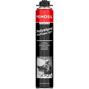 Пистолетная монтажная клей-пена Penosil Premium Polystyrol FixFoam 877 750 мл (A3781) в Виннице