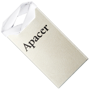 Apacer AH111 64GB USB 2.0 Crystal (AP64GAH111CR-1) ТОП в Виннице