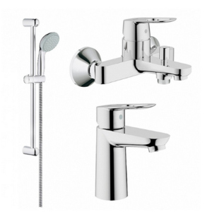 GROHE Набір змішувачів для ванни BauLoop (123214s) (123214S)