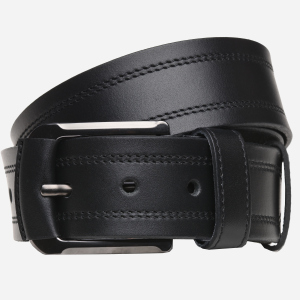 Мужской ремень кожаный Sergio Torri 17450 115-125 см Черный (2000000013824-1) лучшая модель в Виннице