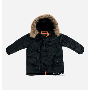 купити Зимові куртки Alpha Industries Youth N-3B 146 см (YM) Black