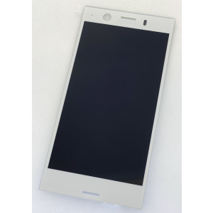 Дисплей (экран) для Sony G8441 Xperia XZ1 Compact + тачскрин, серебристый, White Silver, Original (PRC) ТОП в Виннице