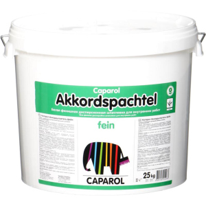 Шпаклівка для внутрішніх робіт Caparol Akkordspachtel Fein 25 кг (834790)