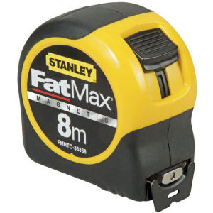 Рулетка измерительная Stanley FatMax Blade Armor с магнитным крючком 8 м х 32 мм (FMHT0-33868) ТОП в Виннице