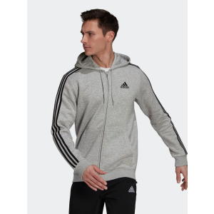 Толстовка Adidas M 3S Fl Fz Hd HB0041 2XL Mgreyh (4064047508925) надійний