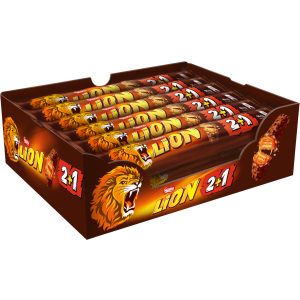 Упаковка батончиків Lion Кінг 2+1 90 г х 24 шт (7613036731720) в Вінниці