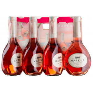 Вино Mateus Rose Multi-Pack рожеве напівсухе 0.25 л 4 шт 11% (5601012011425) краща модель в Вінниці