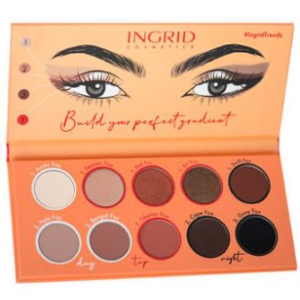 хорошая модель Палетка теней для век Ingrid Foxy Eyes 10 цветов 12 г (5902026662710)