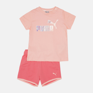 Спортивний костюм дитячий Puma Minicats Set 58662226 86 см Apricot Blush (4063697350823) ТОП в Вінниці