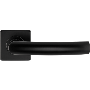 Ручка для двери на розетке MVM S-1101 BLACK Черная (S-1101 BLACK) ТОП в Виннице