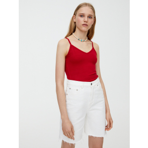 Майка Pull & Bear 9230/380/600 M Красная (SZ09230380600038) лучшая модель в Виннице