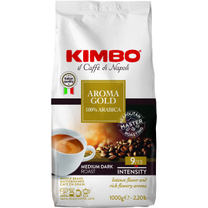 Кофе в зернах Kimbo Aroma Gold 1 кг (8002200102180)