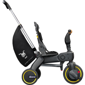 Складаний триколісний велосипед Doona Liki Trike S5 Nitro Black (SP550-99-033-015) в Вінниці