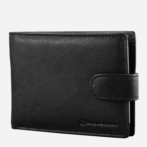 Чоловічий гаманець шкіряний DNK Leather DNKN1020L-CCF-black Чорний (2900000088405) в Вінниці