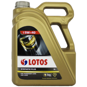 купити Моторна олія Lotos Synthetic Plus A3/B4 SN/CF 5W-40 5 л (WF-K502Y00-0H1)