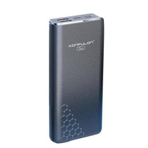 Зовнішній акумулятор (Power Bank) Konfulon A7 20000 mAh (Чорний) в Вінниці