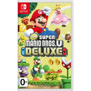 Гра New Super Mario Bros. U Deluxe для Nintendo Switch (Картридж, English version) (45496423810) краща модель в Вінниці