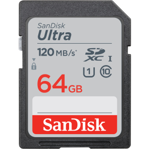 SanDisk Ultra SDXC 64GB Class 10 UHS-I (SDSDUN4-064G-GN6IN) ТОП в Вінниці