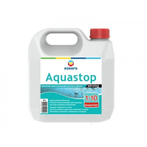 Ґрунтовка-концентрат Eskaro Aquastop Strong Зміцнююча 3 л арт - U011 в Вінниці