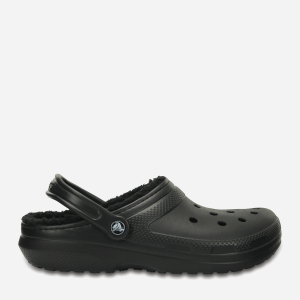 Крокси Crocs Classic Lined Clog 203591-060 43 (M10/W12) 27.2 см Black / Black (887350811148) надійний