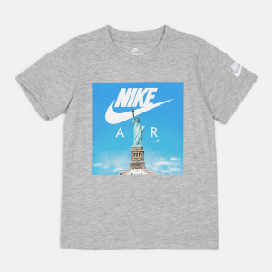 Футболка детская Nike 86C893-042 L 116-122 см Серая (617845361076)