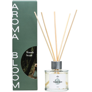 Аромадифузор для дому Aroma Bloom Woody scent Аромат лісу 100 мл (8690954163498) краща модель в Вінниці