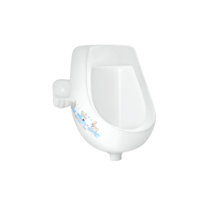 Пісуар підвісний дитячий Qtap Baby 420х300х465 White з малюнком QT2388U460EWD краща модель в Вінниці