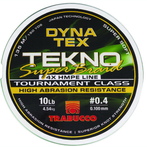 Шнур Trabucco Tekno Super Braid 135 м 0.128 мм 5.44 кг Зеленый (054-21-120) ТОП в Виннице