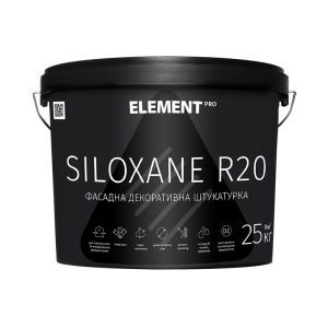 Фасадна штукатурка ELEMENT PRO SILOXANE R20 25 кг Прозора в Вінниці