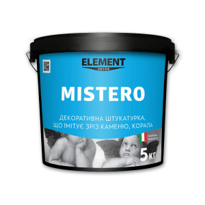 Декоративна штукатурка MISTERO ELEMENT DECOR 15 кг пластичний універсальний матеріал для оформлення інтер'єру в Вінниці