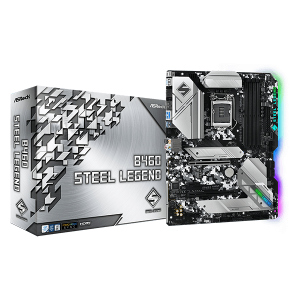 Материнская плата ASRock B460 Steel Legend (90-MXBCQ0-A0UAYZ) лучшая модель в Виннице