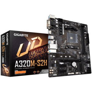 Материнская плата Gigabyte A320M-S2H + Ryzen 3 1200AF + 16GB 3000MHZ