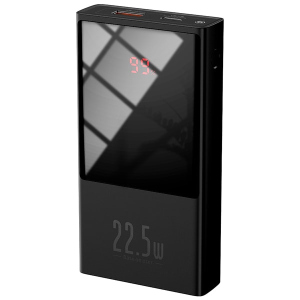 Портативный аккумулятор Baseus Super Mini Digital Display 20000mAh 22.5W (QC3.0 PD3.0) (PPMN-B01) Black лучшая модель в Виннице