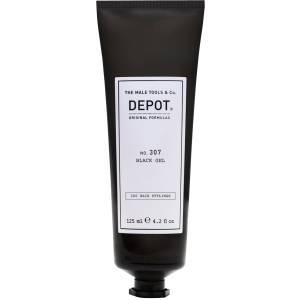 Черный камуфляжный гель Depot 307 Black Gel 125 мл (8032274076681) ТОП в Виннице