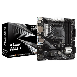 Материнська плата ASRock b450m Pro4-F Socket am4 рейтинг