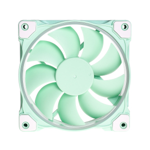 Вентилятор ID-Cooling ZF-12025-Mint Green, 120x120x25мм, 4-pin PWM, зеленый лучшая модель в Виннице