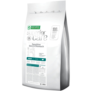 Сухий корм для собак Nature's Protection Super Care Sensitive Skin&Stomach Adult All Breeds 10 кг (NPSC45793) (4771317457936) ТОП в Вінниці