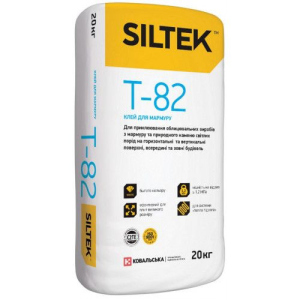 Клей для плитки Siltek T-82 25кг лучшая модель в Виннице