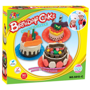 купити Набір пластиліну для ліплення Alento Playdough BirthDay Cake (DOHCake)
