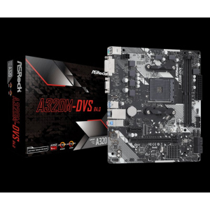 Материнськая плата ASRock A320M-DVS R4.0 (A320M-DVS R4.0)