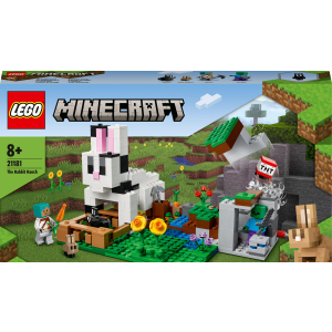 Конструктор LEGO Minecraft Кроличе Ранчо 340 деталей (21181) ТОП в Виннице