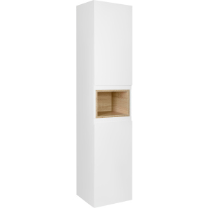 Пенал подвесной QTAP Robin QT1376PN1651LWWO White/Whitish Oak надежный