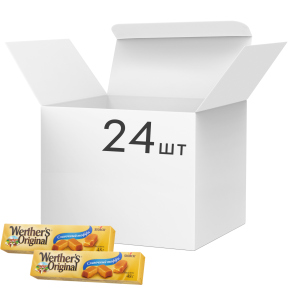 купити Упаковка цукерок Werther's Original Вершковий тоффі 24 пачки по 48 г (4014400430004)