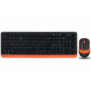 Комплект (клавиатура, мышь) беспроводной A4Tech Bloody FG1010 Orange USB ТОП в Виннице